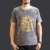 T-shirt Hamsa Grigio Tg.l
