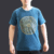 T-shirt Mandala Blu Tg.s