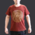T-shirt Mandala Bordeaux Tg.s