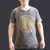 T-shirt Mandala Grigio Tg.s